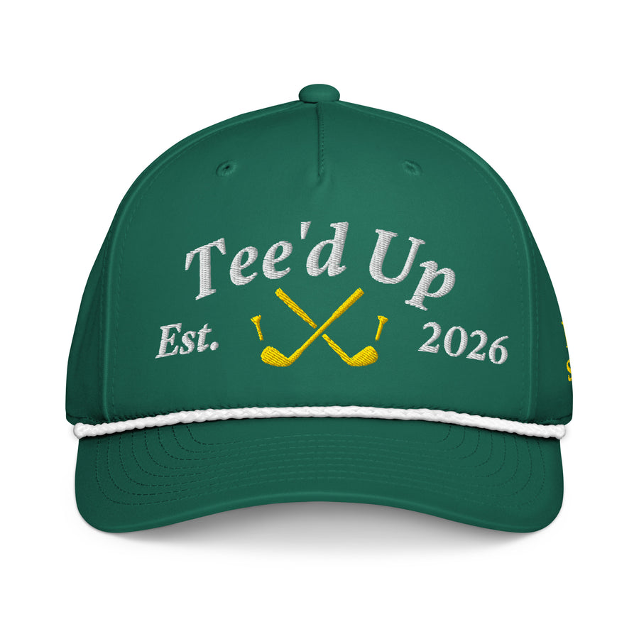 Tee'd Up Roped Hat