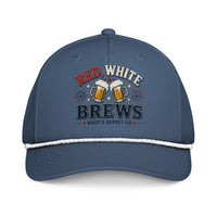 Red White & Brews rope cap