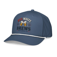 Red White & Brews rope cap
