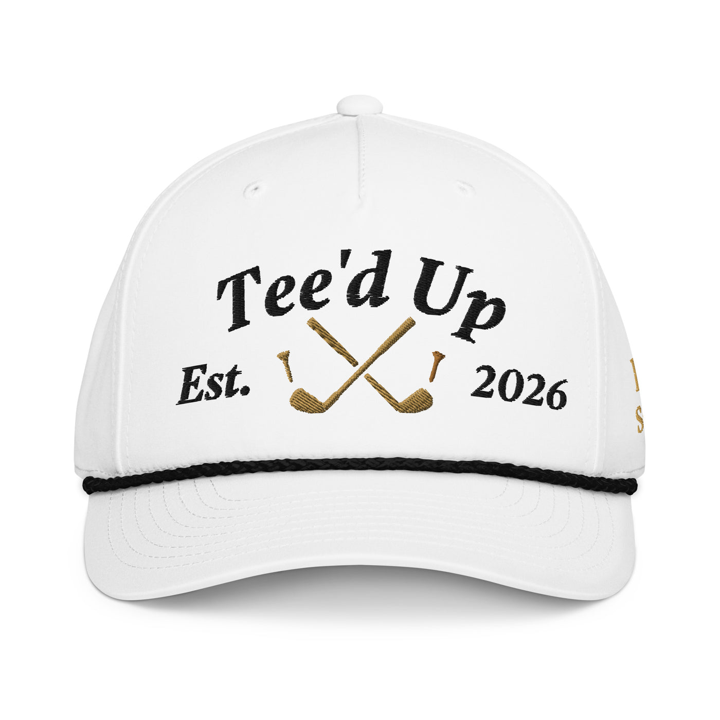Tee'd Up Roped Hat