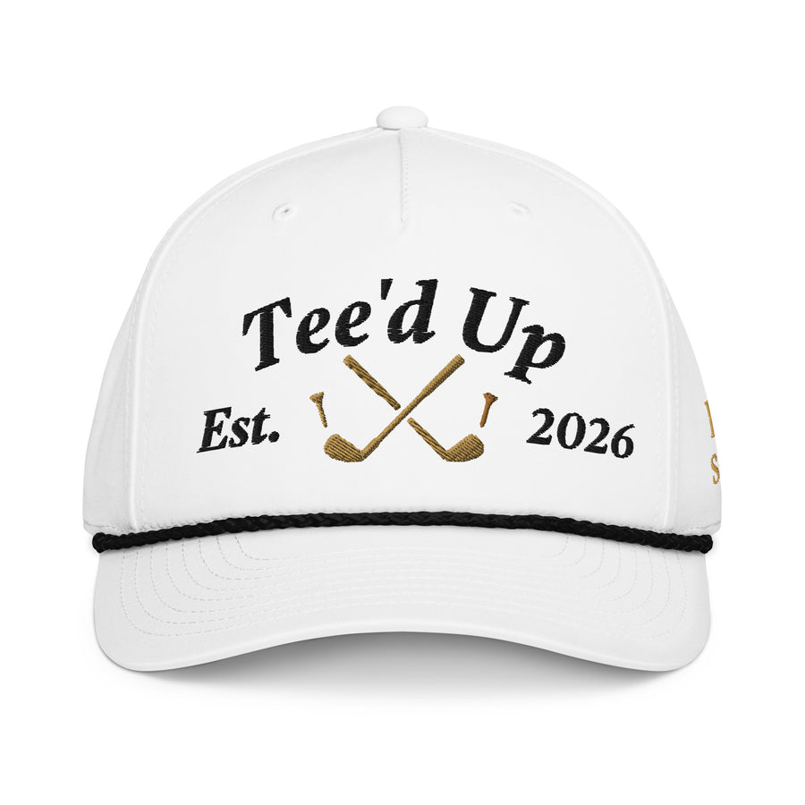 Tee'd Up Roped Hat