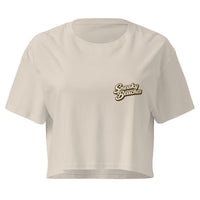 Women's Sneaky Beaches crop top
