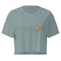 Women's Sneaky Beaches crop top