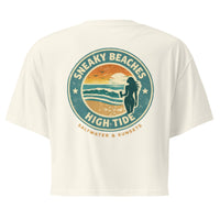 Women's Sneaky Beaches crop top