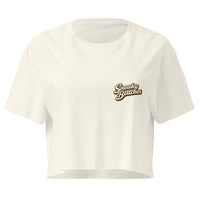 Women's Sneaky Beaches crop top