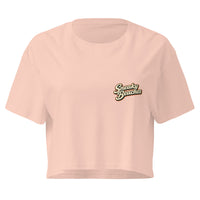Women's Sneaky Beaches crop top