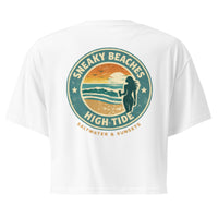 Women's Sneaky Beaches crop top