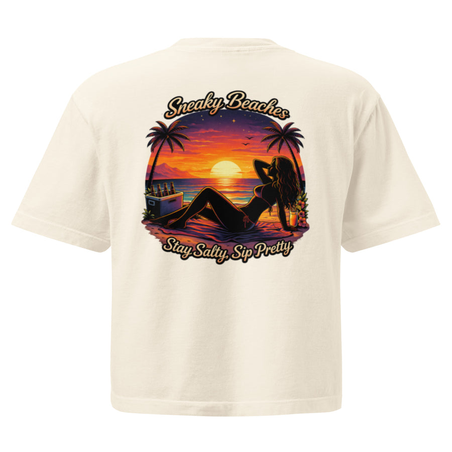 Women’s Sneaky Beaches graphic tee
